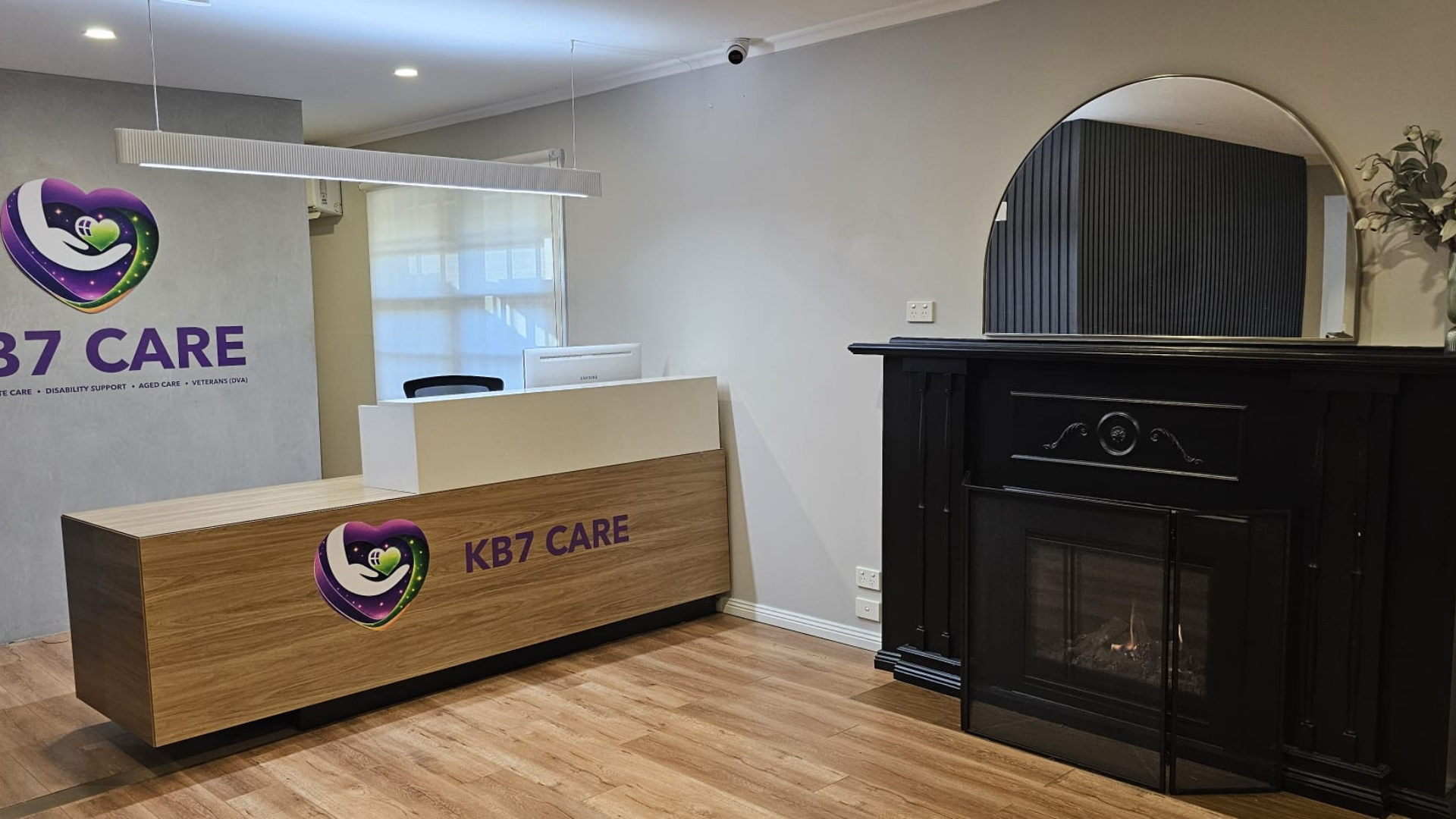 KB7 CARE reception and lobby area B